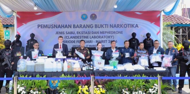 
					Dari Hasil Pengungkapan Di Bandara Bali, BNN Musnahkan 35 KG BB Narkoba