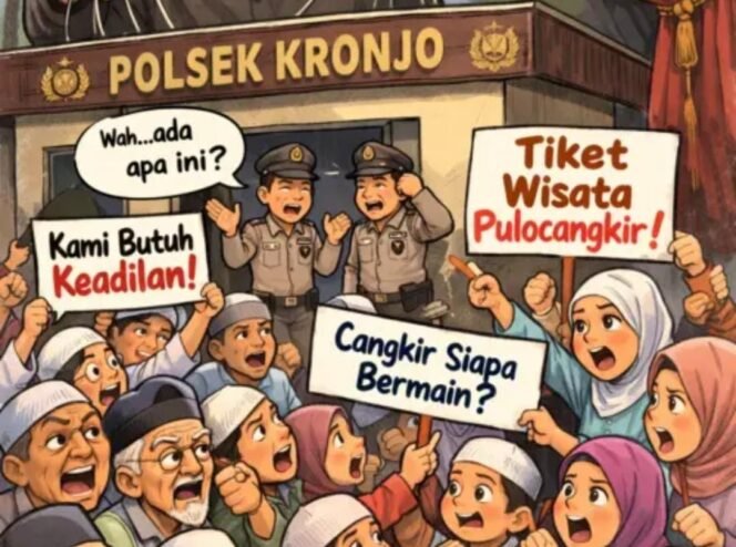 
					Puluhan Orang Tua Anak Yatim Geruduk Polsek Kronjo, Siapa Dalang di Balik Aksi?