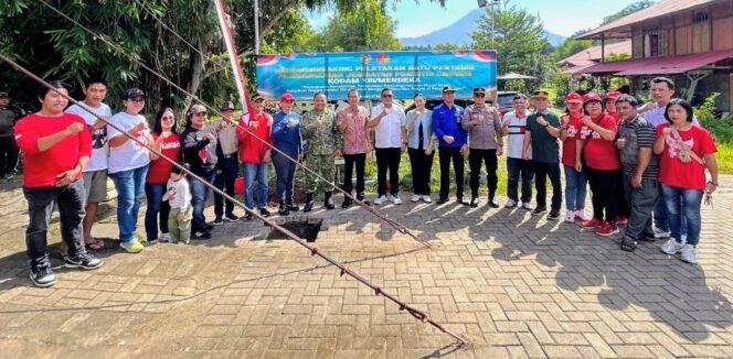 
					Dandim 1310 Bitung Bersama Forkopimda Melaksanakan Ground breaking Jembatan Garuda di Empat Titik Wilayah Bitung – Minut
