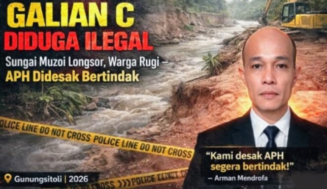 
					LSM Elang: Galian C Ilegal di Sungai Muzoi Rugikan Warga?