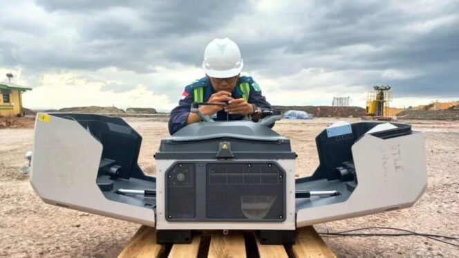 
					Survei Stockpile dan Pemantauan Lereng Tambang Otomatis dengan DJI Dock 3