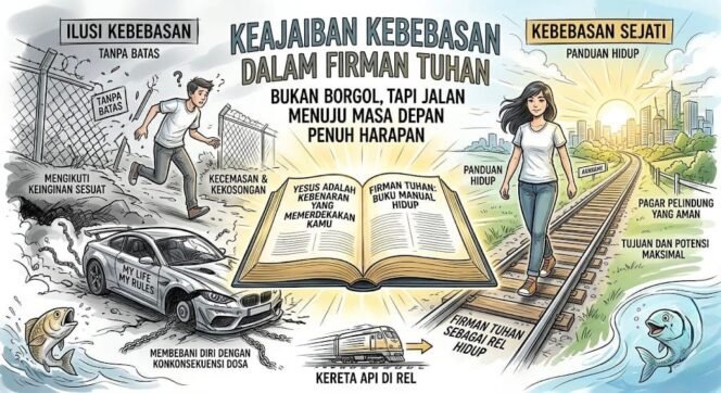 
					Paradoks Kebebasan: Kenapa “Aturan” Tuhan Justru Bikin Kita Benar-Benar Bebas?