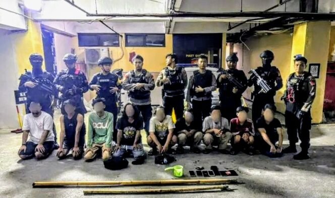 
					Polisi Gagalkan Tawuran Dini Hari di Jaktim, Sejumlah Senjata Disita