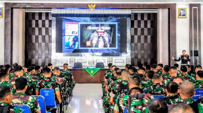 
					Denpom Divif 2 Kostrad Gelar Sosialisasi dan Pemeriksaan Kendaraan