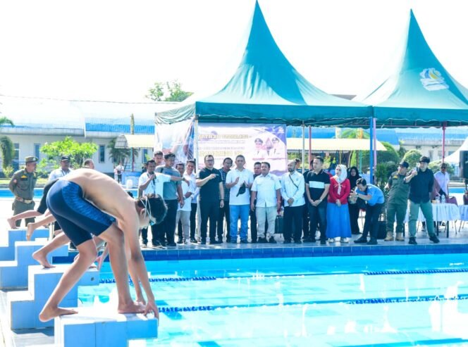 
					Bupati Deli Serdang Buka Ajang Renang, Dukung Athlet Terbaik Berangkat Ke Malaysia