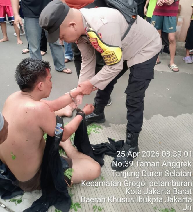 
					Warga Tanjung Duren Tangkap Pelaku Curanmor Bersenpi, Satu Orang Diamankan