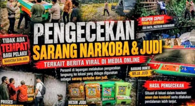 
					Polsek Pancurbatu Gerebek Sarang Judi, Amankan 5 Unit Mesin Judi