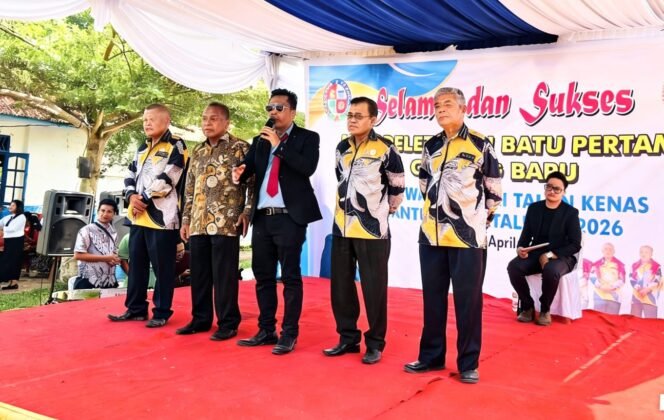 
					PELETAKAN BATU PERTAMA GEDUNG BARU SMP SWASTA KAVRI, DAPAT DUKUNGAN REVITALISASI 2026
