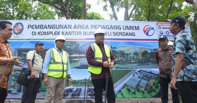 
					Pembangunan Area UMKM Deli Serdang Resmi Dimulai