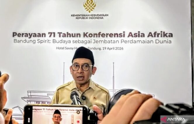 
					Bandung Spirit Jadi Kompas Moral Dunia, Menbud Tekankan Peran Strategis Kebudayaan