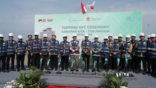 
					RSJPD Harapan Kita – Tokushukai Capai Topping Off, PTPP Hadirkan Smart Hospital Berteknologi Tinggi