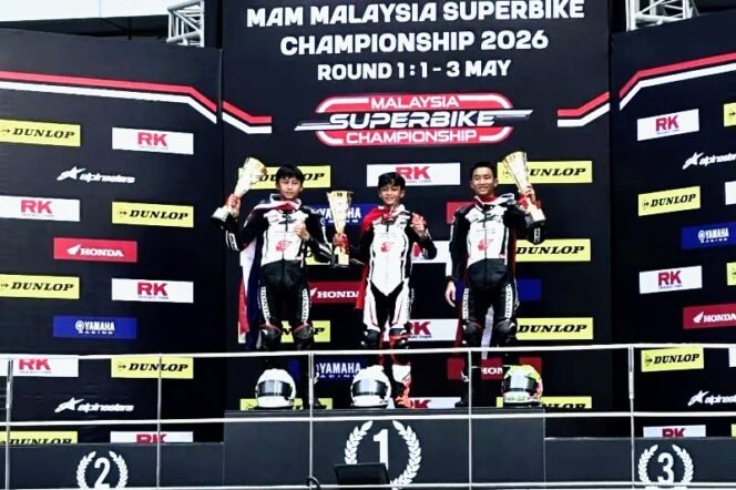 
					Abimanyu Menggila di Sepang, Kalahkan Rival dan Kibarkan Merah Putih di Thailand Talent Cup 2026