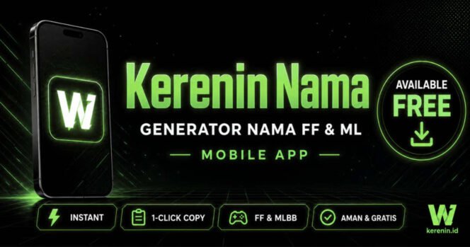 
					Aplikasi “Nama Keren FF & ML” Dibahas oleh 5 Content Creator Gaming Indonesia dalam Sepekan