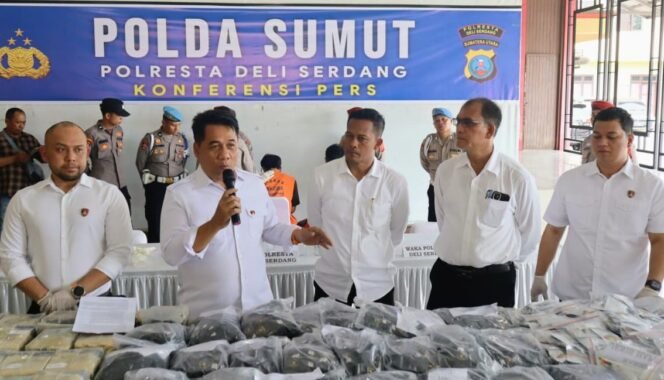 
					Gagalkan Peredaran Narkoba Jaringan Internasional, Polresta Deli Serdang Banjir Apresiasi