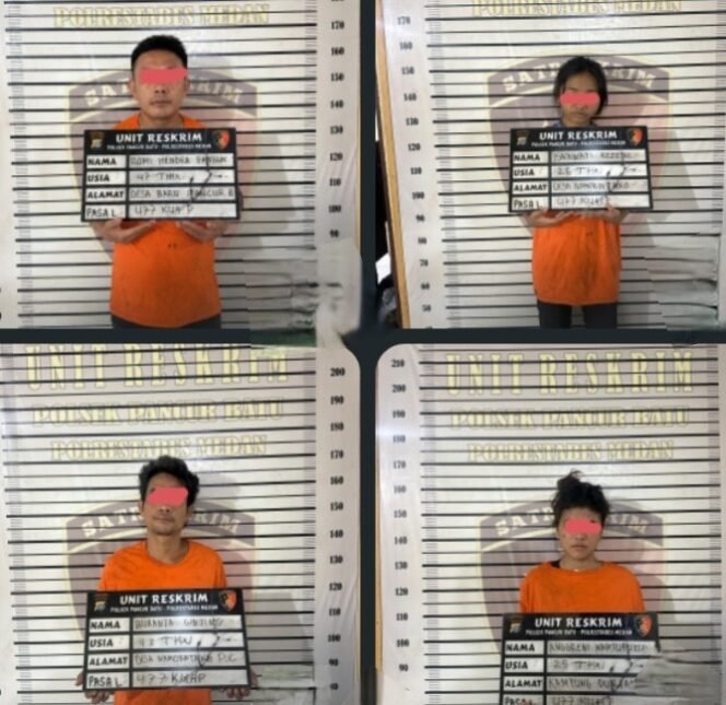 
					Bongkar Aksi Curanmor, Empat Pelaku Diamankan Polsek Pancur Batu