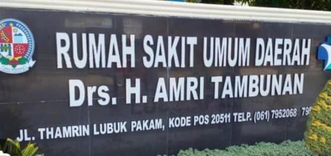 
					Direktur RSUD Drs H Amri Tambunan Bantah Isu Penahanan Pasien Lansia karena Tak Mampu Bayar Biaya Berobat