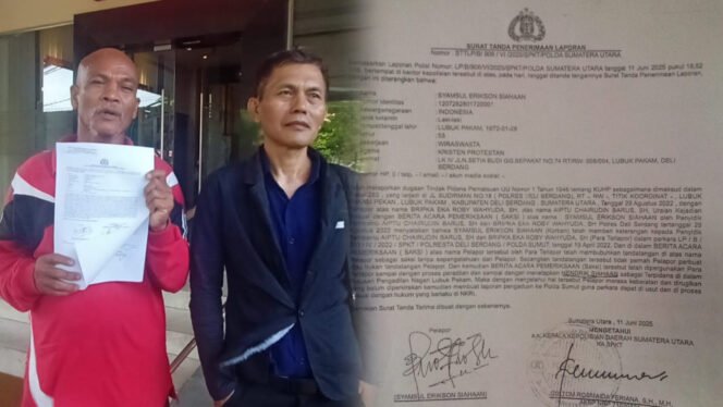 
					Diduga Palsukan Tanda Tangan dalam BAP, Dua Oknum Penyidik Polresta Deli Serdang CB dan ERW Dilaporkan ke Polda Sumut