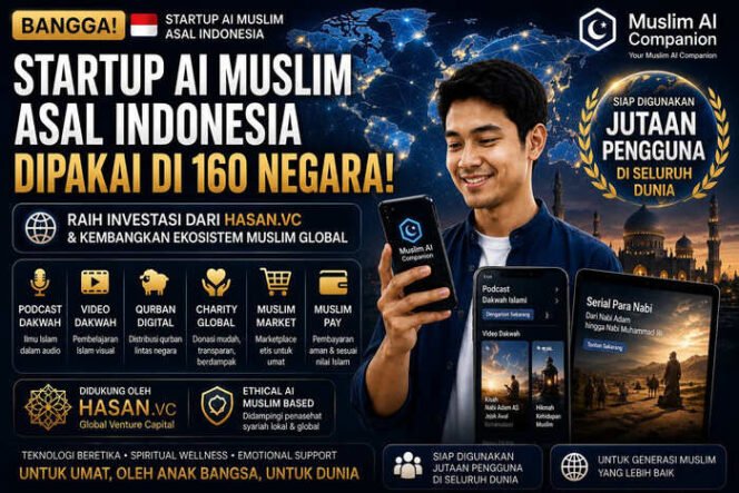 
					Tembus Pasar Global, Muslim AI Companion Jadi Super-App Ummah Internasional