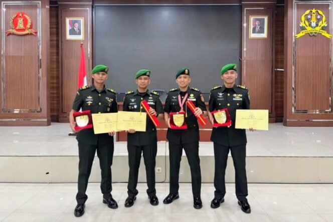 
					Perwira Yonzipur 10 Kostrad Raih Predikat Terbaik Diklapa Zeni TNI AD 2026