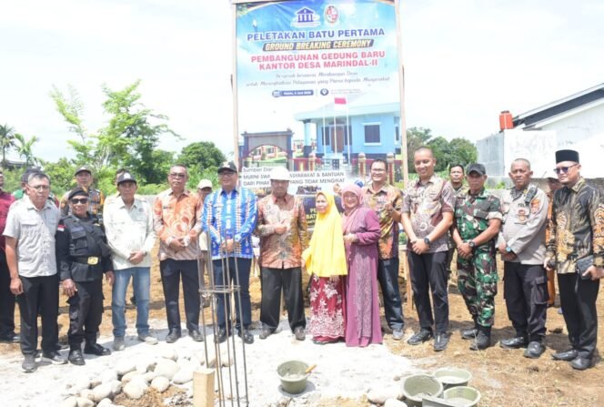 
					Pembangunan Kantor Desa Marindal II Dimulai, Bupati Apresiasi Semangat Swadaya Masyarakat