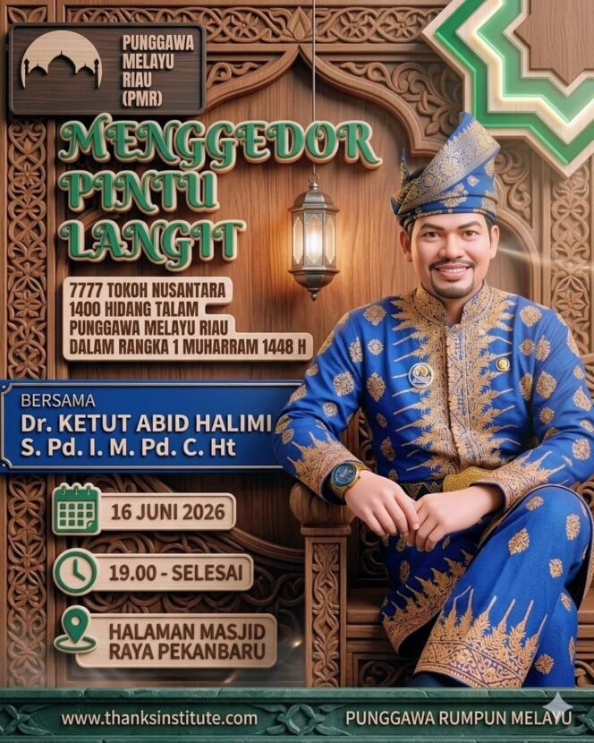 
					7.000 Tokoh dan Masyarakat Riau Gelar Doa Kebangsaan Sambut Kebangkitan Nusantara