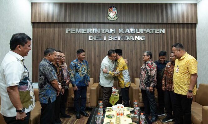 
					Jalin Kerja Sama Ekonomi, Bupati Aceh Timur Silaturahmi ke Deli Serdang
