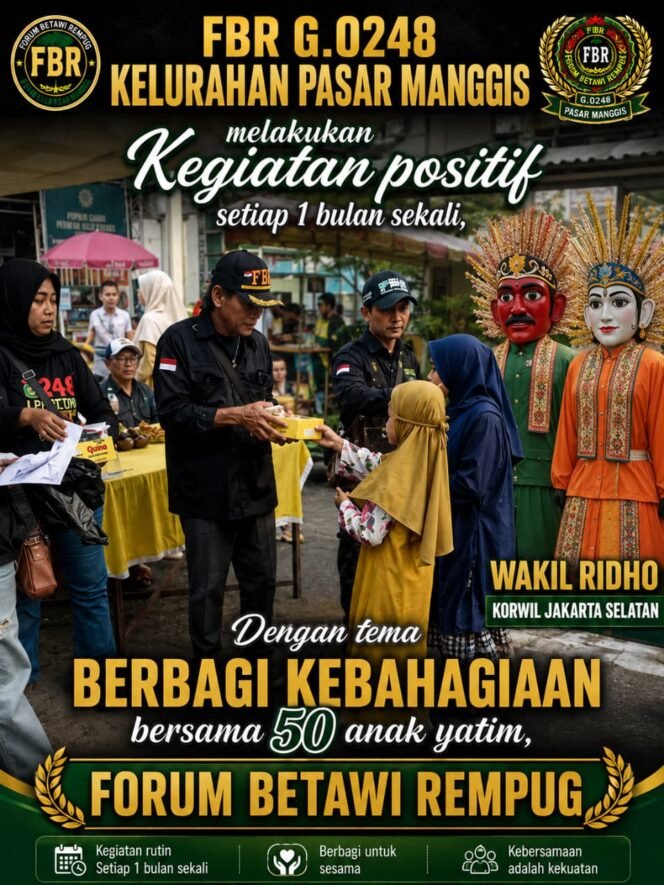 
					Sambut Muharam, FBR Gardu 0248 Naga Percona Santuni Anak Yatim dan Dhuafa