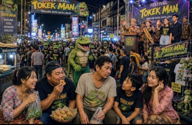 
					Festival Tokek Man: Saat Ikon Kota Menjadi Dagangan