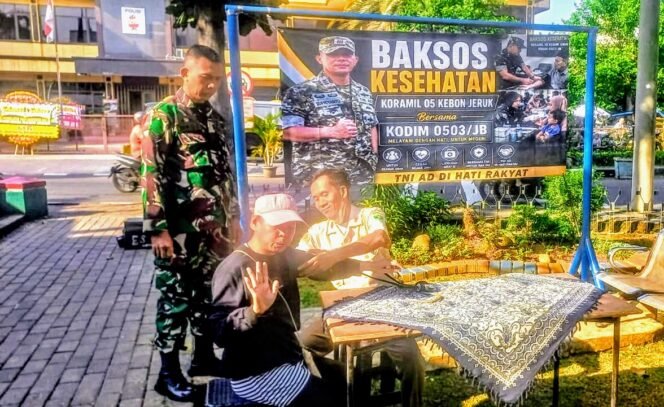 
					Koramil 05/Kebon Jeruk Hadirkan Layanan Kesehatan Gratis, Perkuat Kepedulian TNI terhadap Warga
