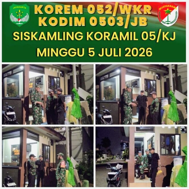 
					Siskamling Aktif, Babinsa Perkuat Sinergi Keamanan Bersama Warga