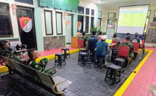 
					Koramil 05/Kebon Jeruk Gelar Nobar Kebangsaan, Perkuat Silaturahmi dan Kondusivitas Wilayah