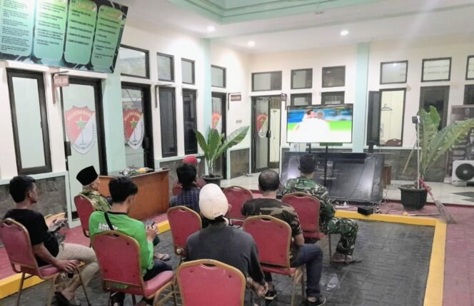 
					Koramil 05/KJ Gelar Nobar Kebangsaan Piala Dunia 2026 Bersama Warga, Perkuat Kebersamaan dan Kondusivitas Wilayah