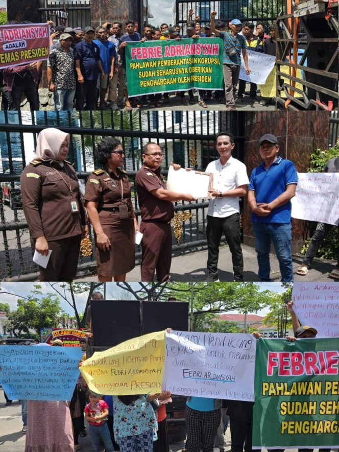
					Massa Hotma Dukung Mantan Jampidsus Karena Pernah Menyelamatkan Kerugian Negara Sekitar Rp 430 Triliun