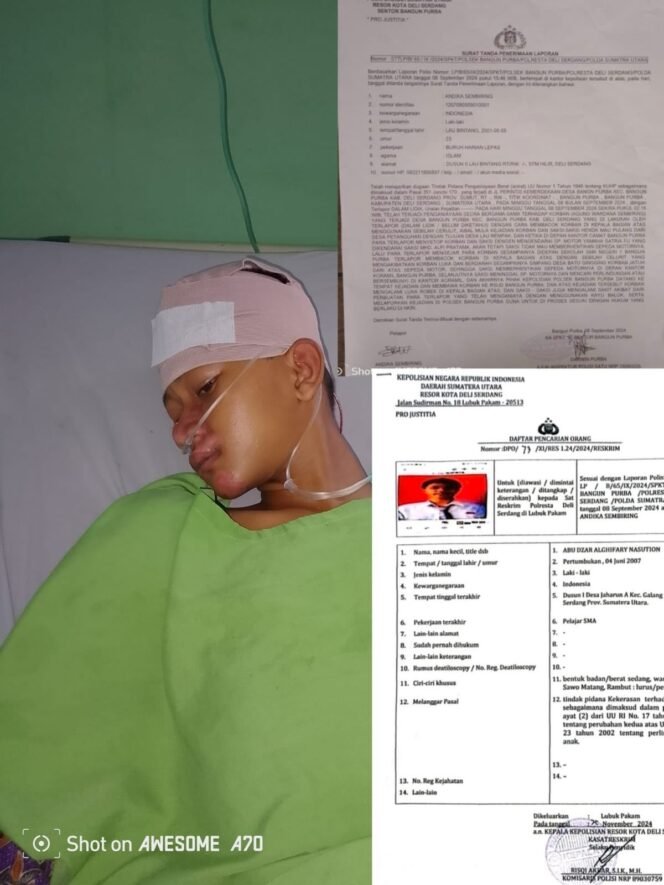 
					Identitas Diketahui Namun Belum Ditangkap, Kasus Pembacokan Pelajar di Bangun Purba Masih Menggantung Hampir Dua Tahun