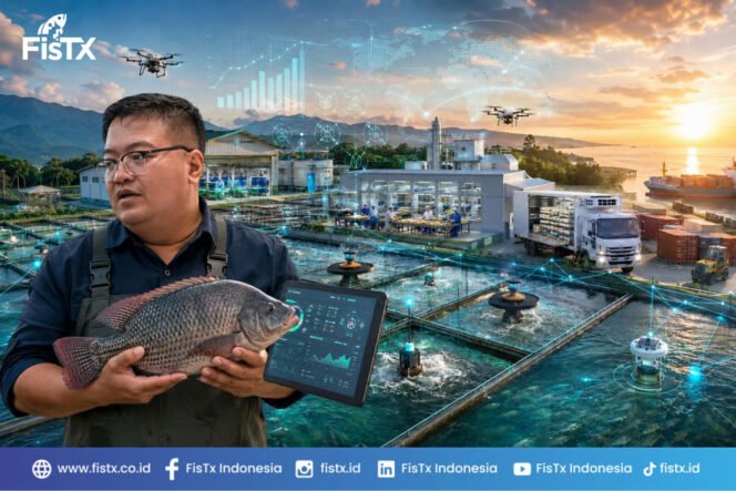 
					Rico Wisnu Wibisono (CEO FisTx) : 78.000 Hektare Tambak Mangkrak Pantura Kunci Indonesia Kuasai Pasar Nila Dunia