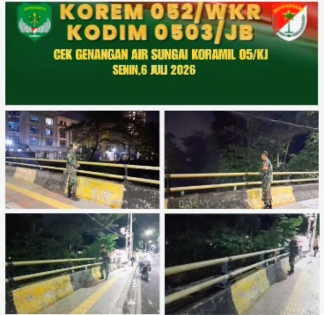 
					Kondisi Wilayah Koramil 05/KJ Aman, Tidak Ditemukan Genangan Air