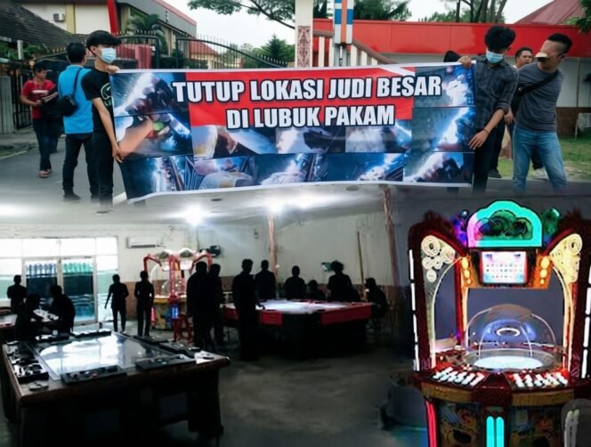 
					Dekat Markas Polisi, Diduga Bandar Besar AK Leluasa Jalankan Judi Mesin di Lubuk Pakam
