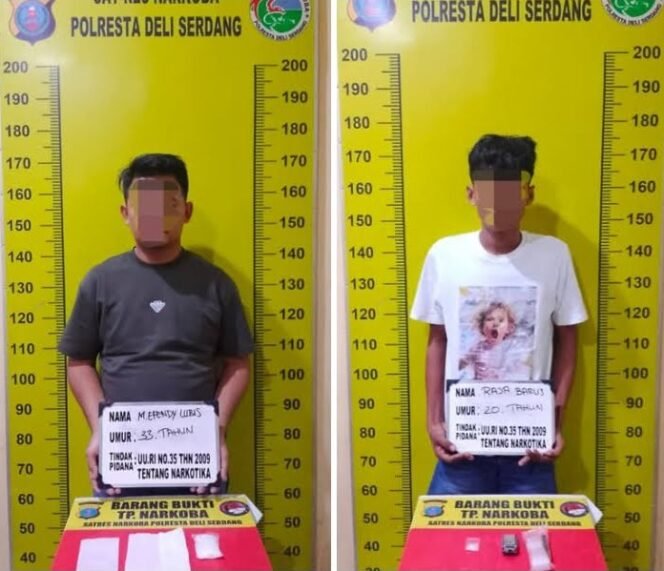 
					Operasi Senyap di Pagar Merbau: Polresta Deli Serdang Gagalkan Peredaran Sabu, 2 Tersangka Diamankan
