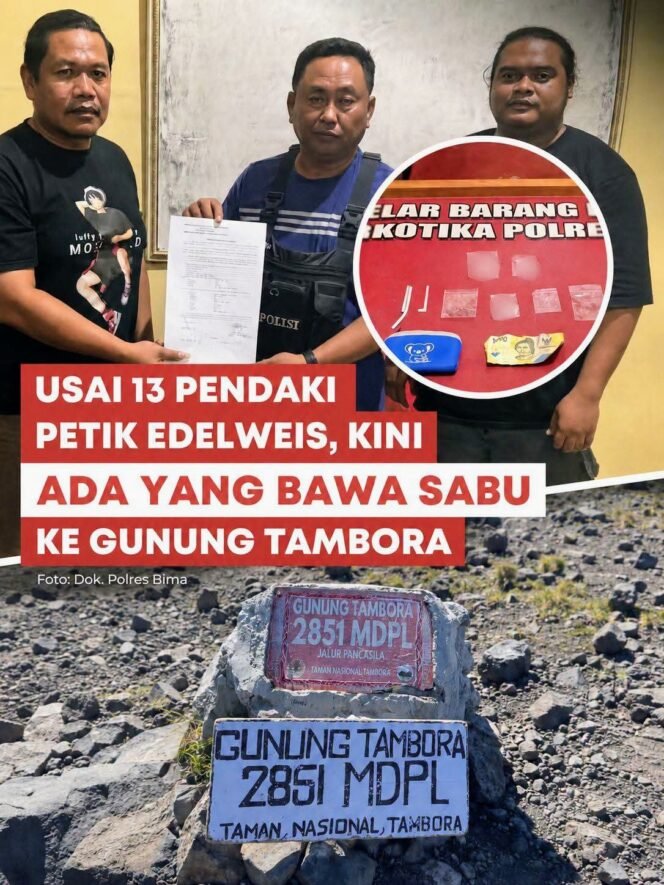 
					Duh, Naik Tambora Diduga Bawa Lima Klip Sabu