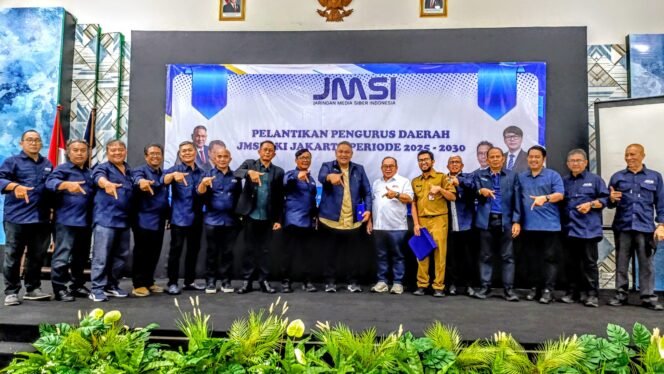 
					Pengurus JMSI DKI Jakarta Resmi Dilantik, Teguh Santosa Tekankan Pentingnya Kolaborasi dan Pers Berkualitas
