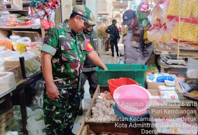 
					Pantauan Koramil 05/KJ: Stok Sembako Aman, Harga Sejumlah Komoditas Terdata