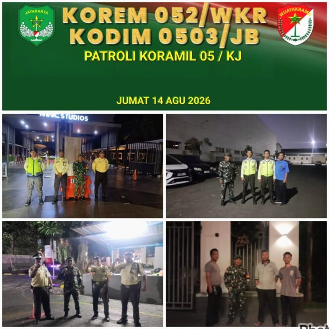 
					Patroli Koramil 05/KJ Perkuat Kewaspadaan Cegah Tawuran dan Balap Liar