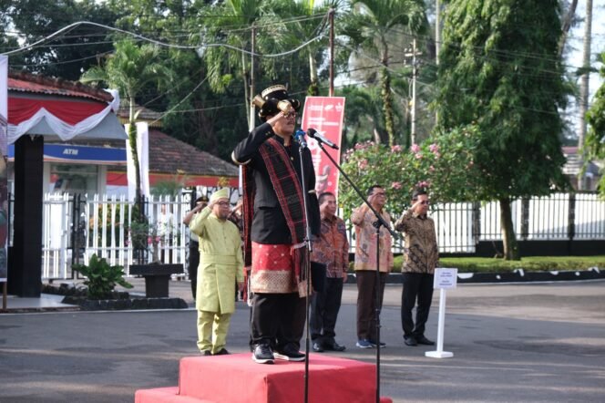 
					Upacara HUT ke-81 RI di PTPN I Regional 1 Berlangsung Khidmat