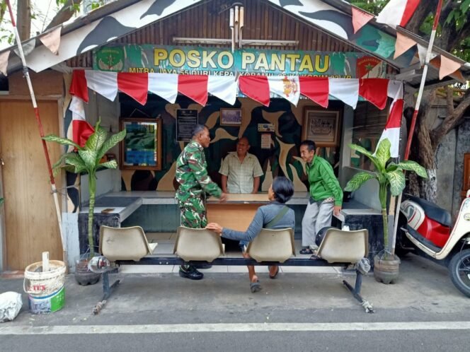 
					Komsos Babinsa Dorong Pelayanan Warga, Kebersihan, dan Keamanan Lingkungan