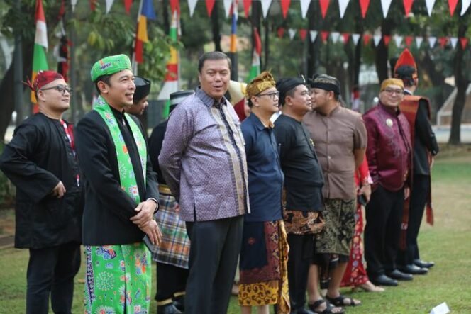 
					Khidmat Peringati HUT ke-81 RI, Jajaran Manajemen BRI Region 6 Hadiri Upacara Kemerdekaan