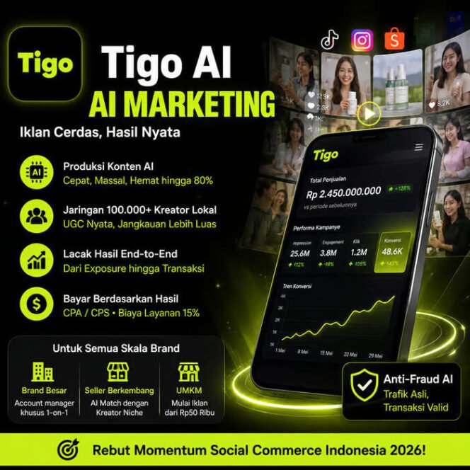 
					Tigo AI Perkenalkan Ekosistem Pemasaran Berbasis AI untuk Advertiser Indonesia
