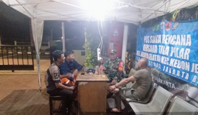 
					Patroli Malam Koramil 05/KJ Sasar Titik Rawan Gangguan Kamtibmas