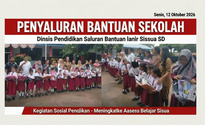 
					Siswa SDN 101864 Gunung Rintih Terima Bantuan Seragam dan Perlengkapan Sekolah