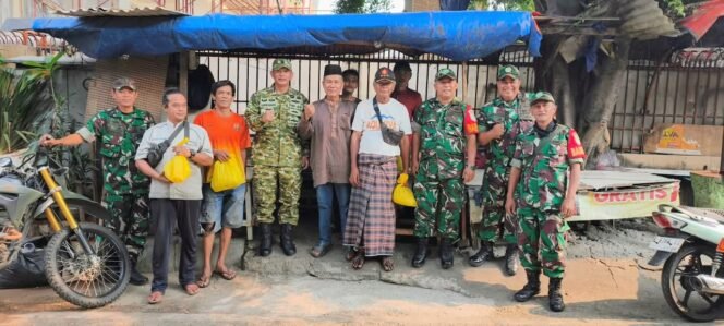 
					Jaga Jakarta On The Spot, Koramil 05/Kebon Jeruk Perkuat Kamtibmas dan Kepedulian Sosial