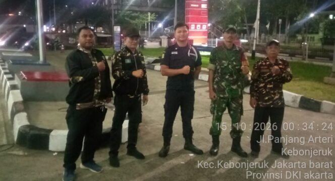 
					Patroli Malam Koramil 05/Kebon Jeruk, Antisipasi Tawuran, Geng Motor, dan Balap Liar